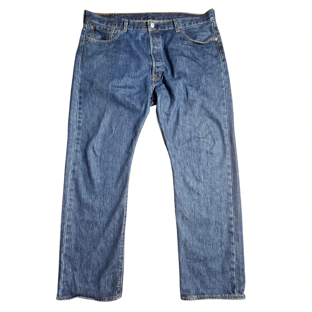 Levi's 501 Original Fit Straight Jeans Button Fly Mens 40x30 Capsule‎ Wardrobe